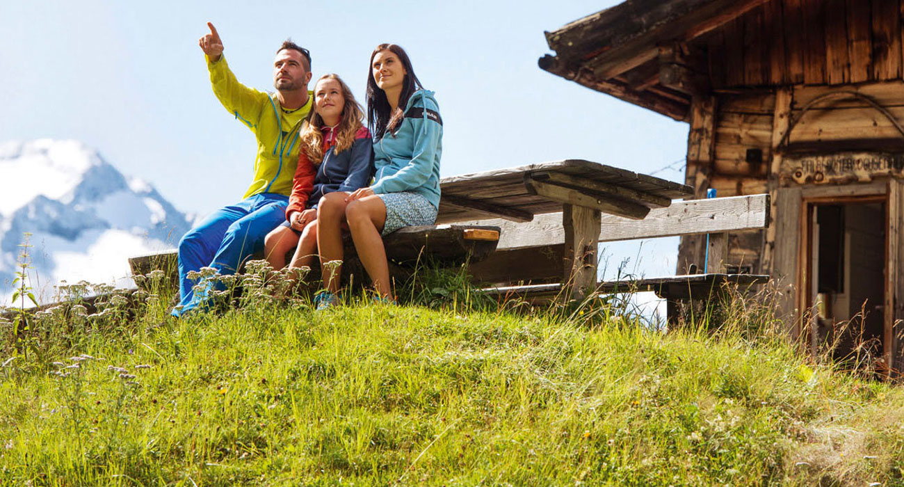 Turistika s celou rodinou, letní dovolená v údolí Stubaital